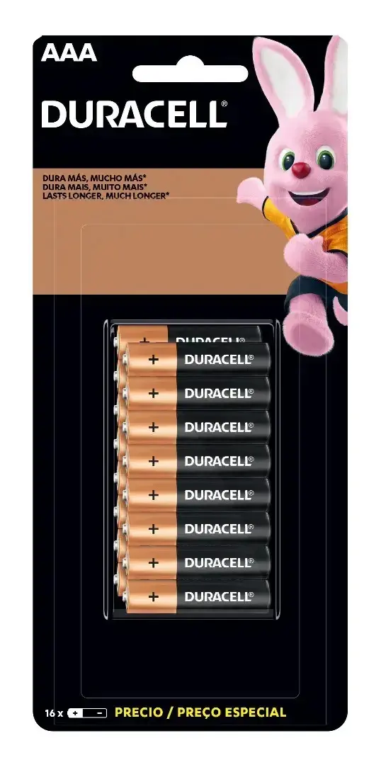Kit Duracell Com 16 Pilhas Aa E 16 Pilhas Aaa thumbnail 3
