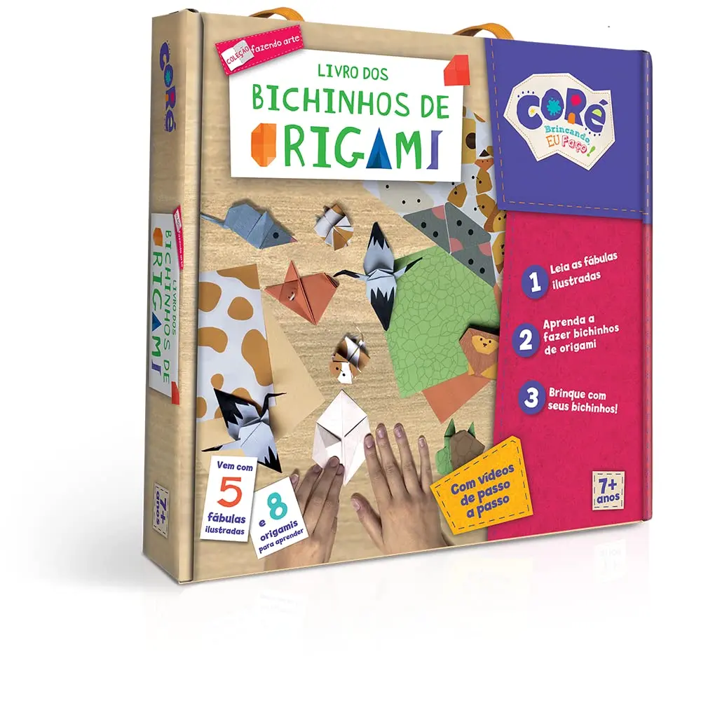 Toyster - Coleção Fazendo Arte: Bichinhos de Origami - Coré - 1