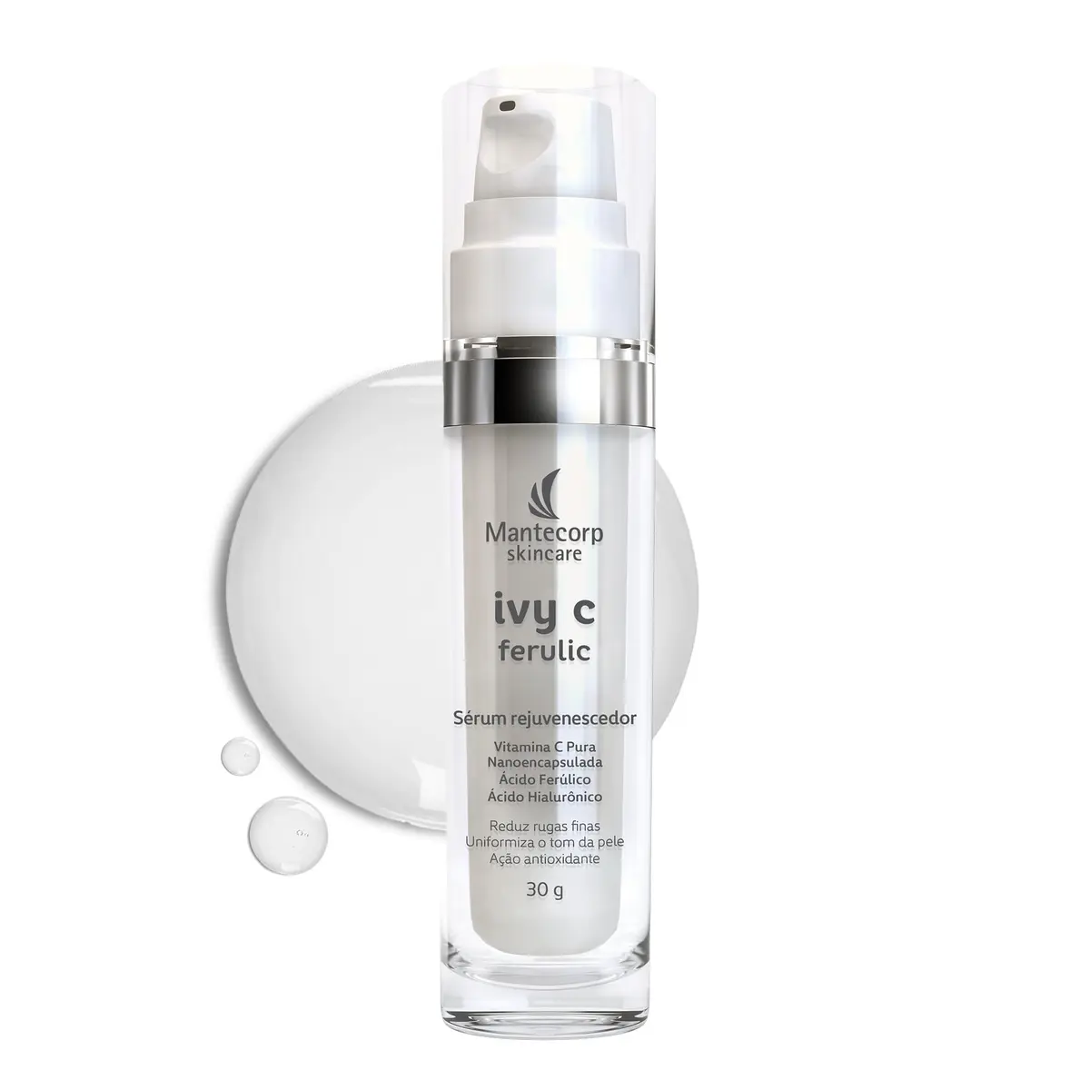 Mantecorp Skincare Rejuvenescedor Facial Ivy C Ferulic Sérum 30ml - 1