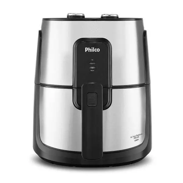 Air Fryer Philco Pfr15pi 4,4l 1500w Antiaderente Com Cesto Re