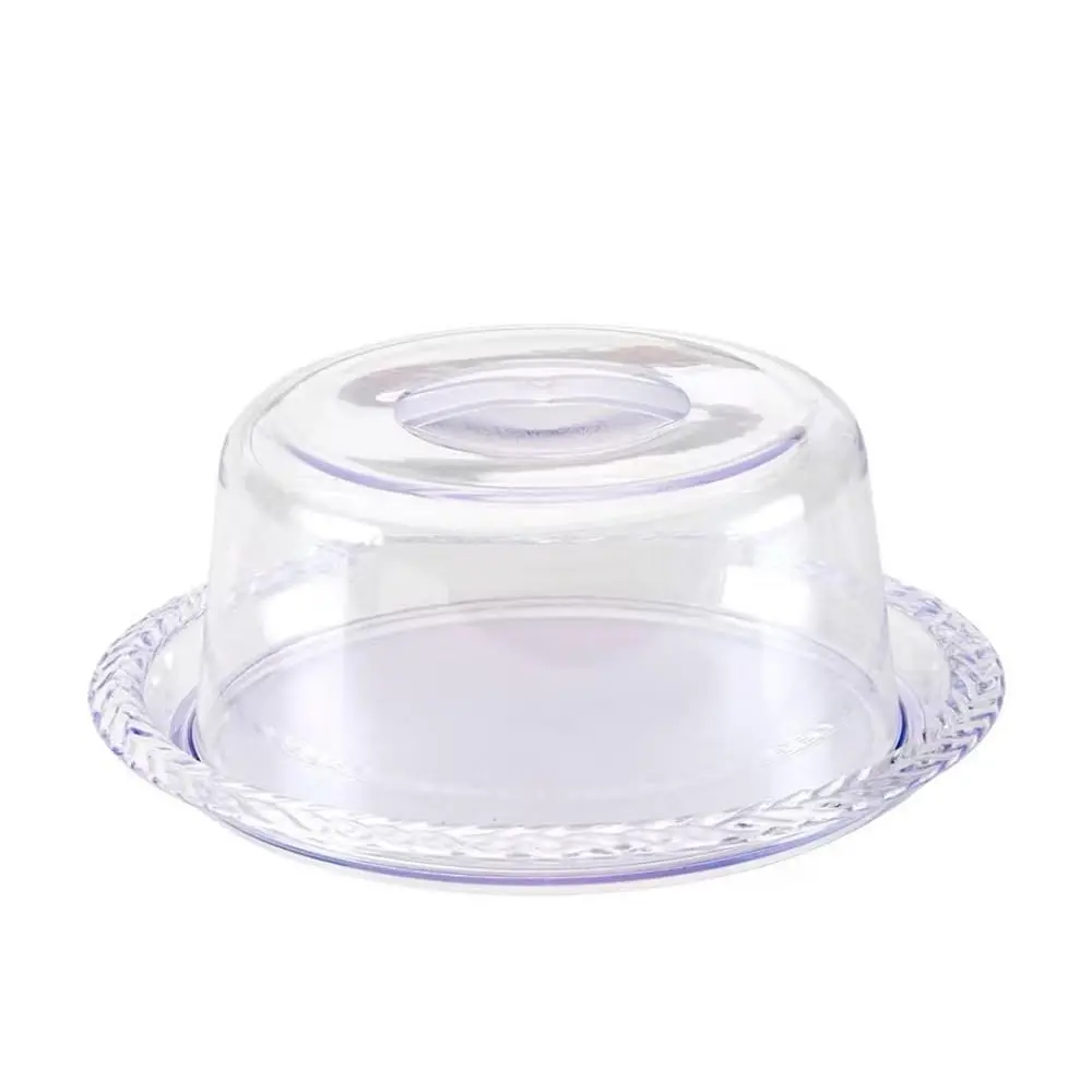 Queijeira Premium com Tampa de Acrílico, 21cm de Diâmetro, Transparente