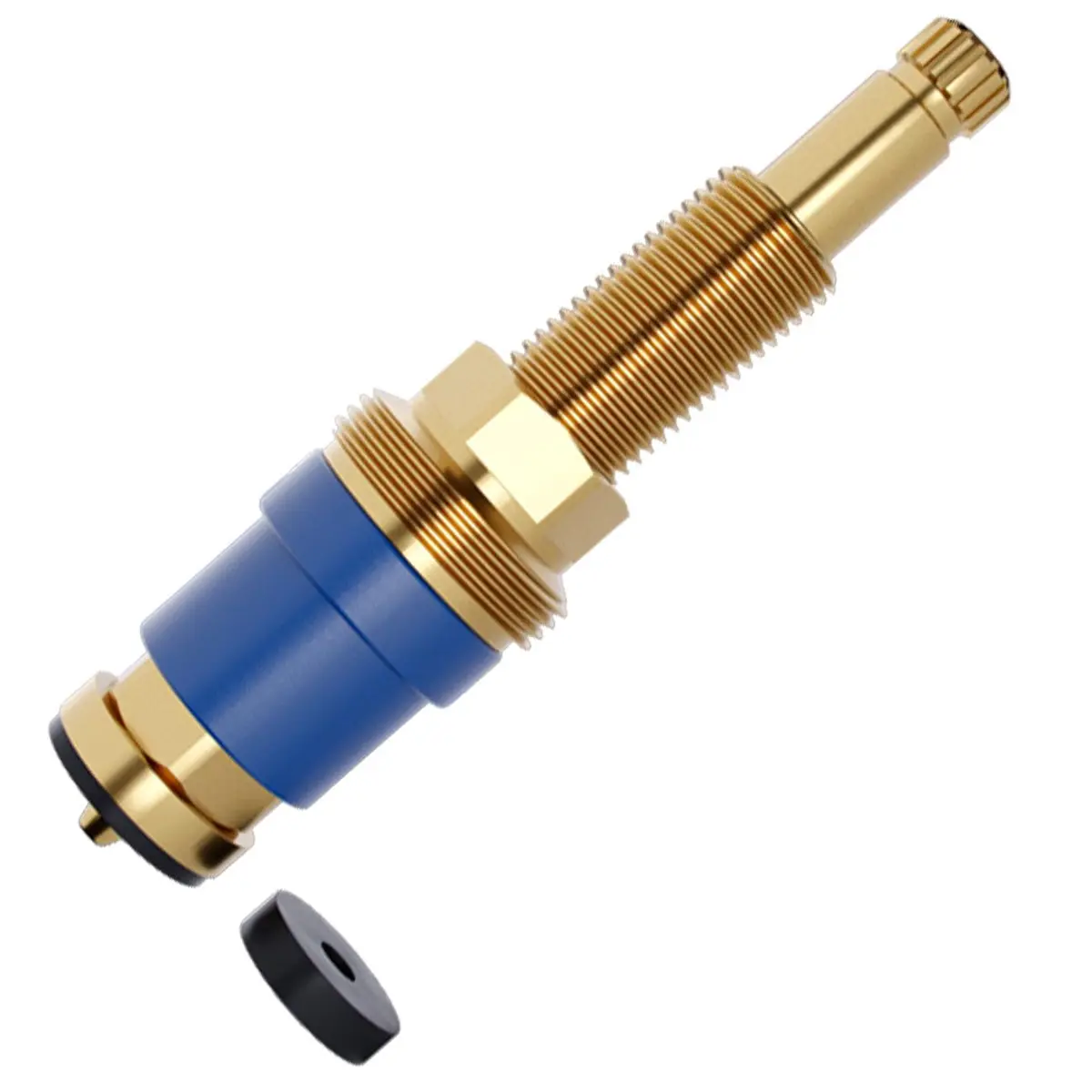 MVS P/REGISTRO PRESSAO 1/2" E 3/4" DECA C/CASTELO E HASTE S/ACABAMENTO