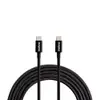 Cabo duravel USB-C 1,5m em Nylon Intelbras EUCC 15NP Preto - 1