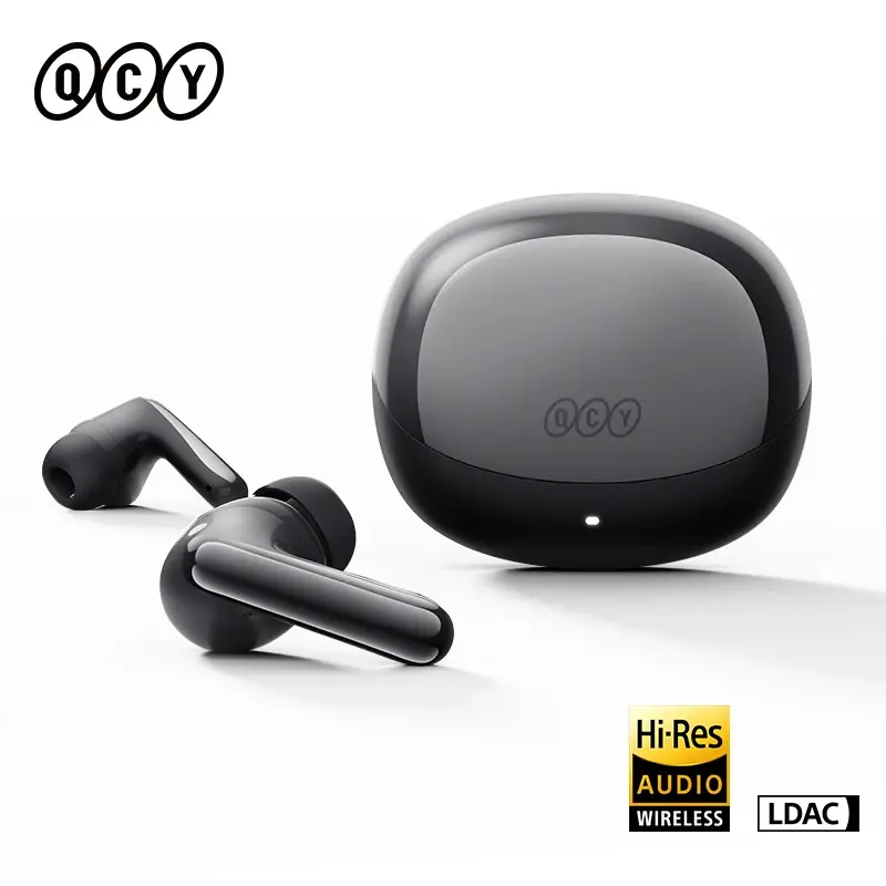 QCY MeloBuds N60 BH25HT19A Fones de ouvido sem fio com dois drivers, LDAC alta resolução, cancelamento de ruído adaptativo e ANC - 1