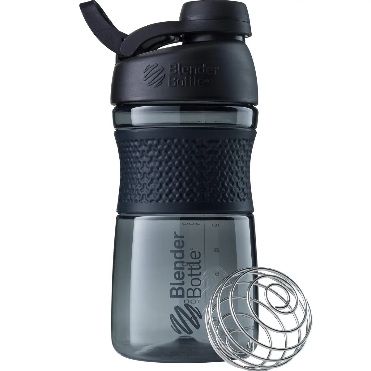 Garrafa coqueteleira SportMixer BlenderBottle, 590 ml, preto