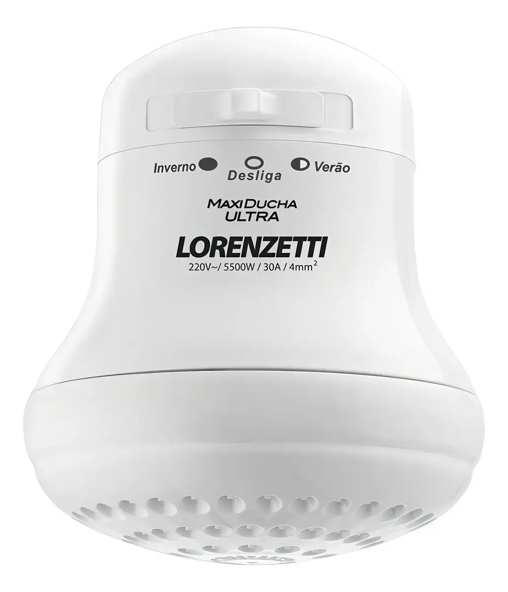 Chuveiro elétrico Maxi Ducha Ultra Lorenzetti 3200W cor Branco