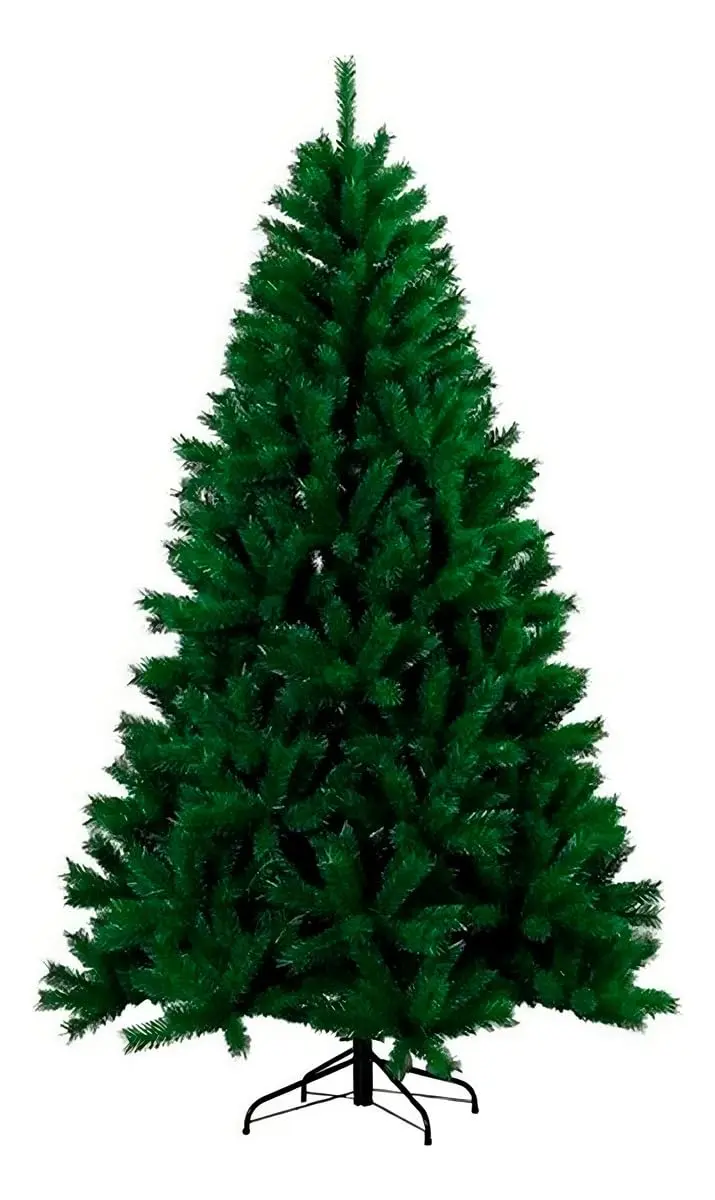 Árvore de Natal Luxo Pinheiro 1,80m 800 Galhos — Cheia, Realista e Elegante Natal Encantador Decoração de Casa Decoração Natalina Inesquecível Base de Ferro Reforçada Resistente Linha Super Premium®