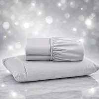 Jogo de Cama Lençol Quality Micropercal 600 fios Macio Solteiro 2 Peças - Cinza - 1