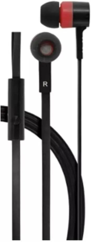 Fone de Ouvido com Fio Premium Tipo-C, Som Balanceado, com Microfone e Volume, Anti-Ruído, Cabo Anti-Emaranhamento - Compatível com Samsung, Motorola, LG e Smartphones USB-C - 5G (Vermelho)