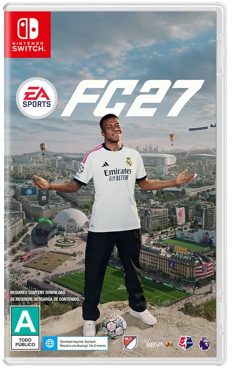 Padrão físico do Ea Sports Fc 27 Nintendo Switch 1