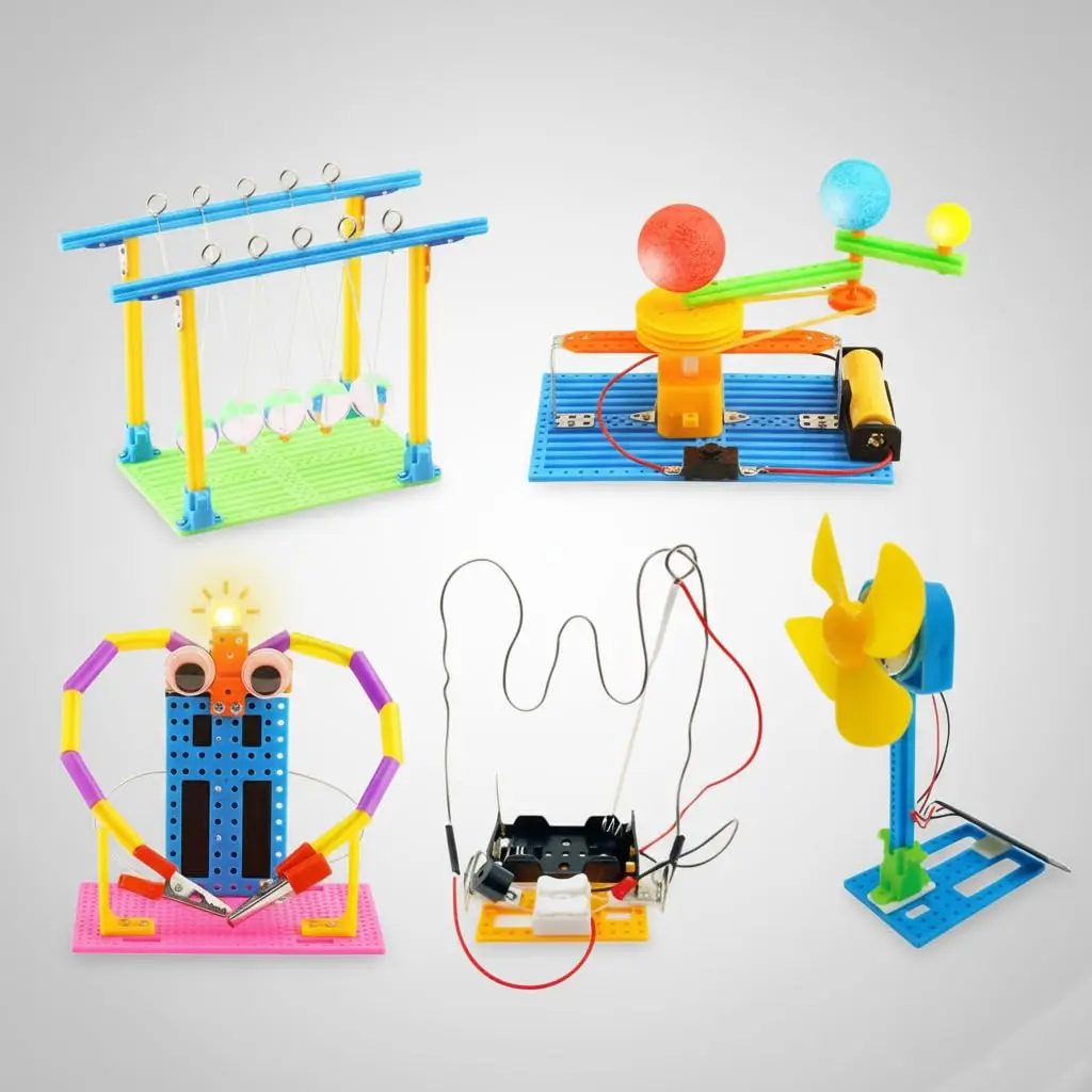 Conjunto de Brinquedos 5 em 1 DIY - STEM Brinquedos Educativos para Crianças de 8 a 13 Anos