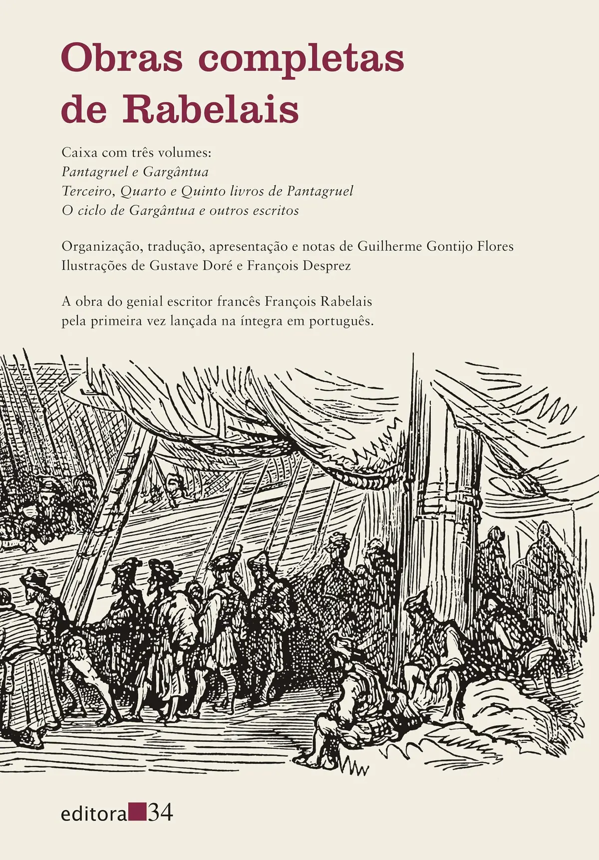 Coleção Rabelais: Obras completas de Rabelais