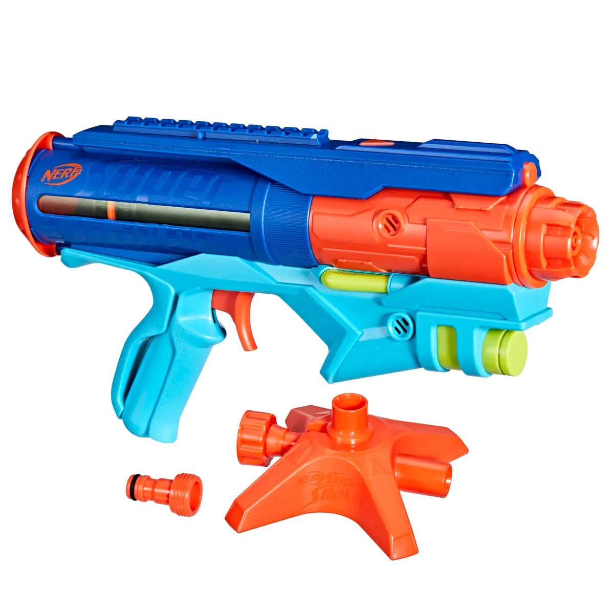 Nerf Super Soaker Power Drench lançador de água em plástico azul - 1