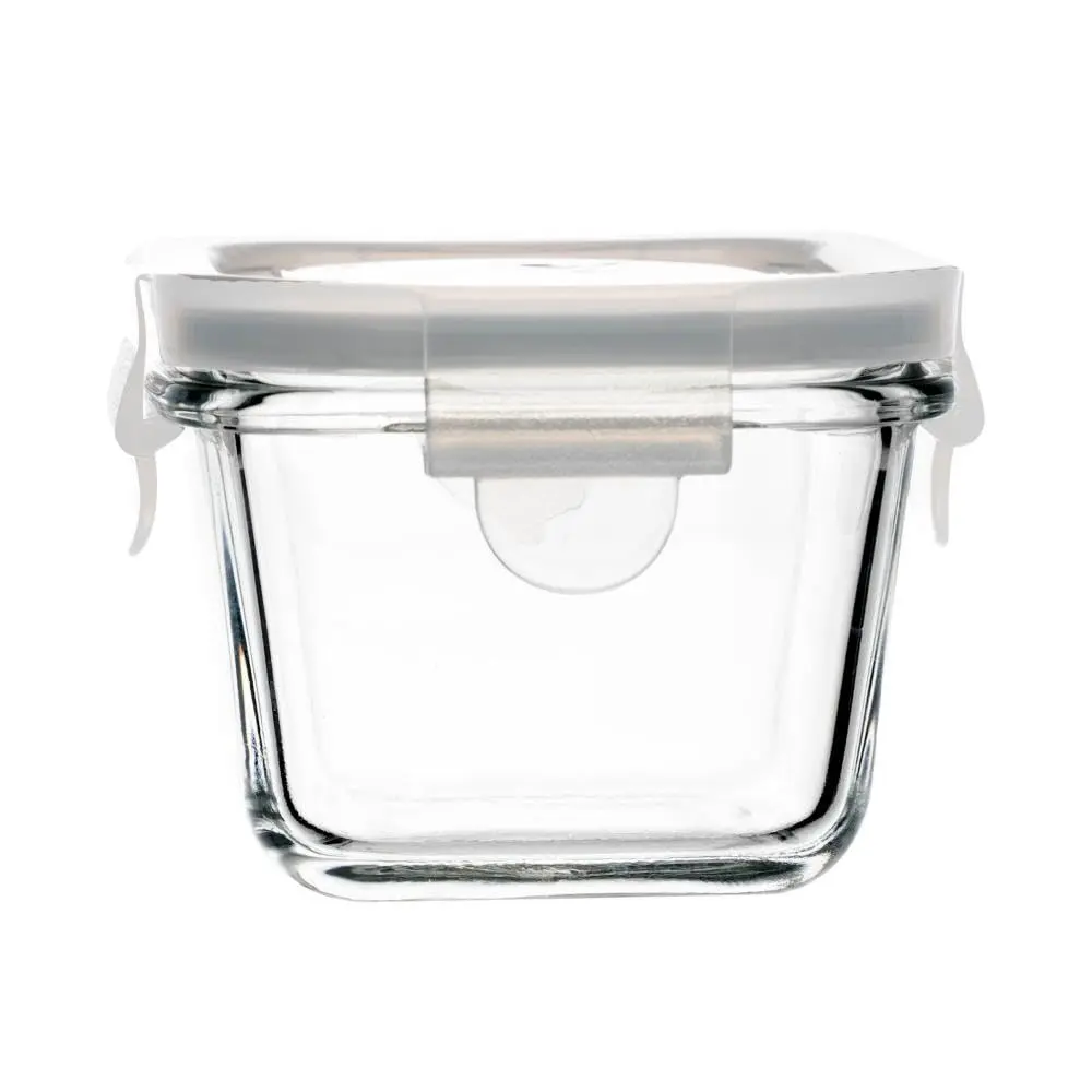 LYOR - Pote Hermético com Tampa Quadrado 150ml Vidro