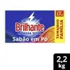 Lava-Roupas Pó Brilhante 2,2kg Roupas Variadas - 1