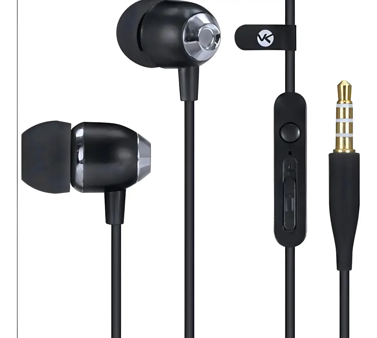 Fone Ouvido Sound Casual Metalico Microfone - 1