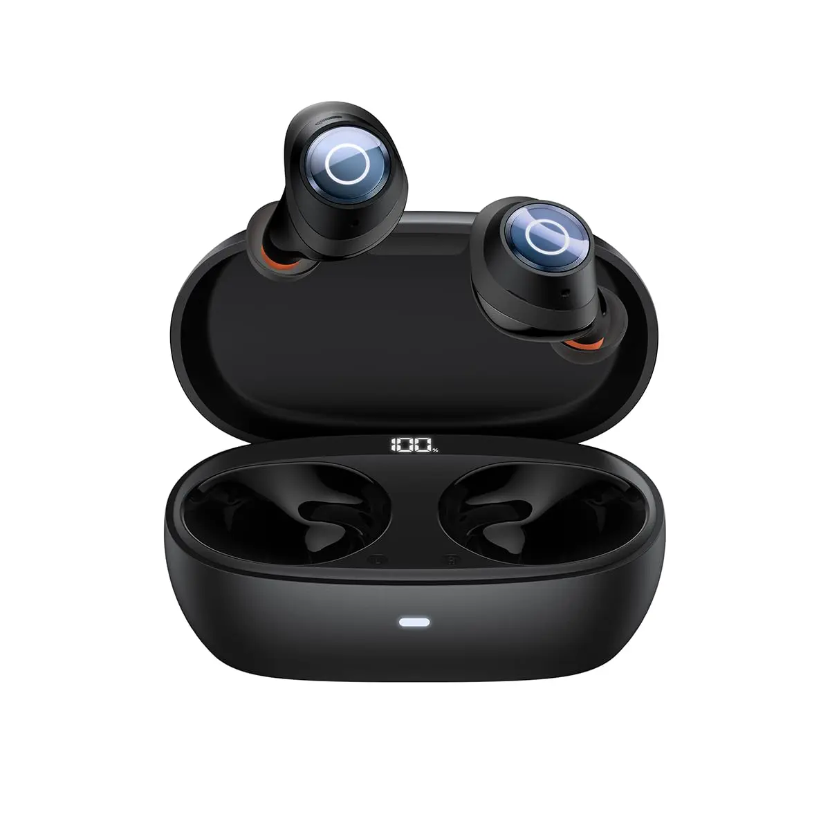 Fone De Ouvido Baseus Ma10 Pro Bluetooth 5.3 Com Anc -48db Cor Preto