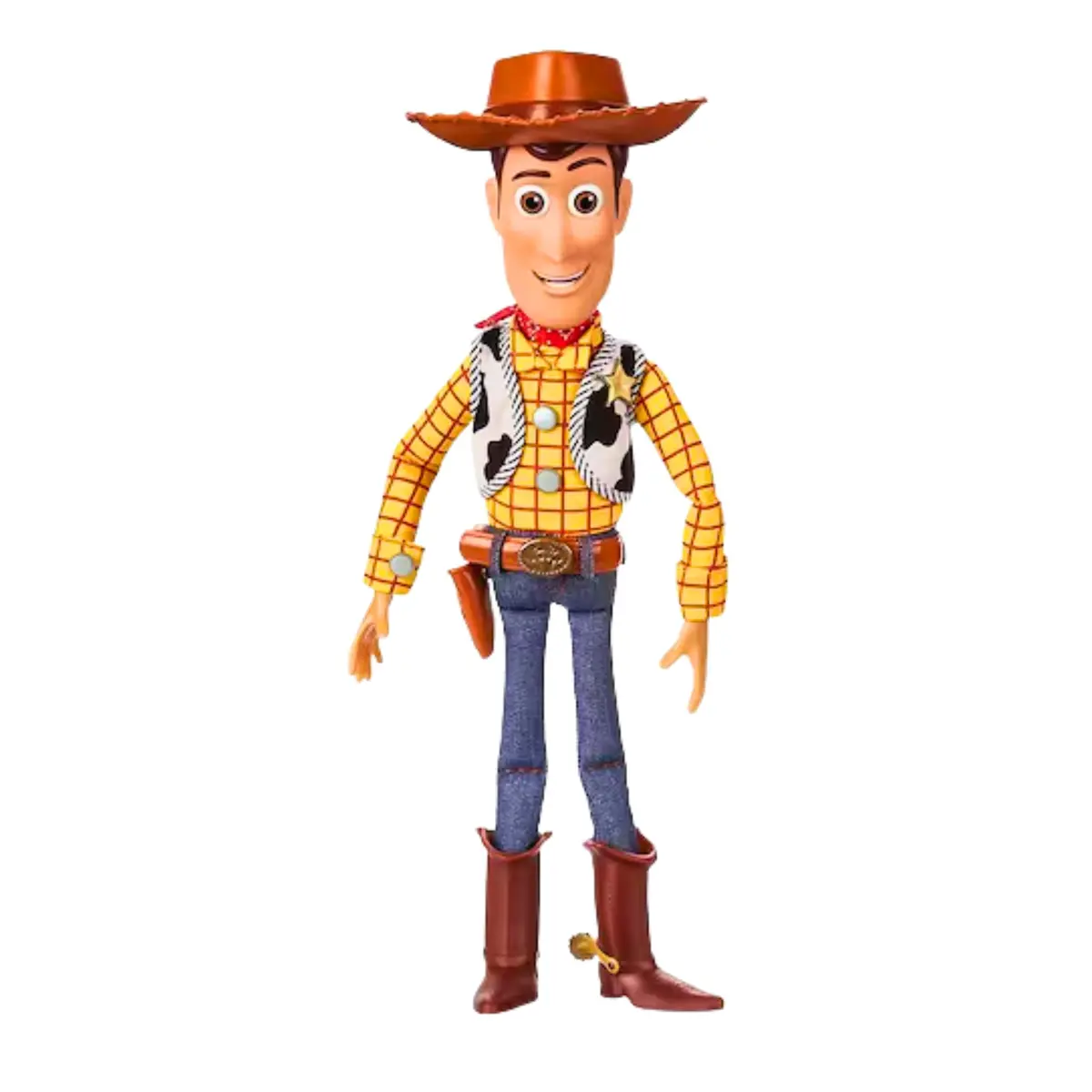 Boneco Woody Toy Story Disney – Figura Articulada Toyng 30cm | Personagem Original com Detalhes Realistas | Brinquedo Infantil +3 Anos - Toyng - Disney Pixar