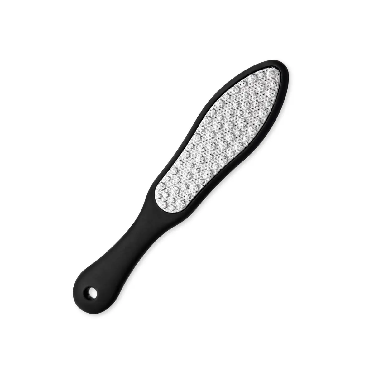 Removedor de Calos e Pele Ressecada em Aço Inox com Cabo Ergonômico Antiderrapante Profissional Dupla Face para Pés
