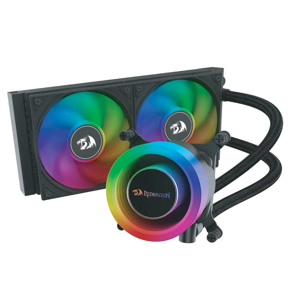 Watercooler Redragon X Lian Li Galahad II Lite 240 RGB INTEL LGA 1851/1700 AMD AM5/AM5 GA2L24RB-RD BLACK