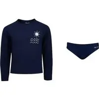 Conjunto Infantil Oxer Camiseta Manga Longa + Sunkini com Proteção UV