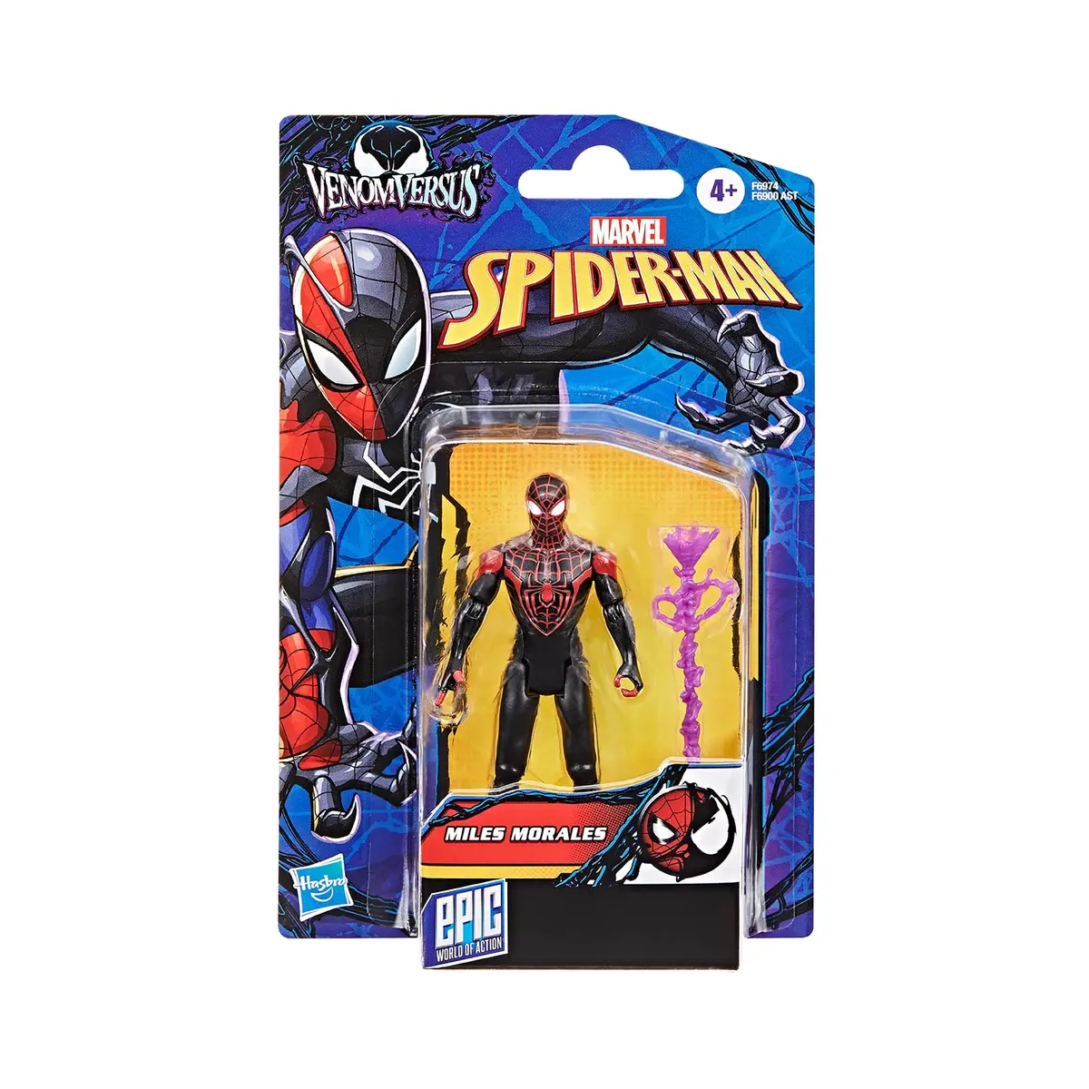 Marvel, Homem-Aranha, Miles Morales, Epic Hero Series, Figura de Ação com Acessório