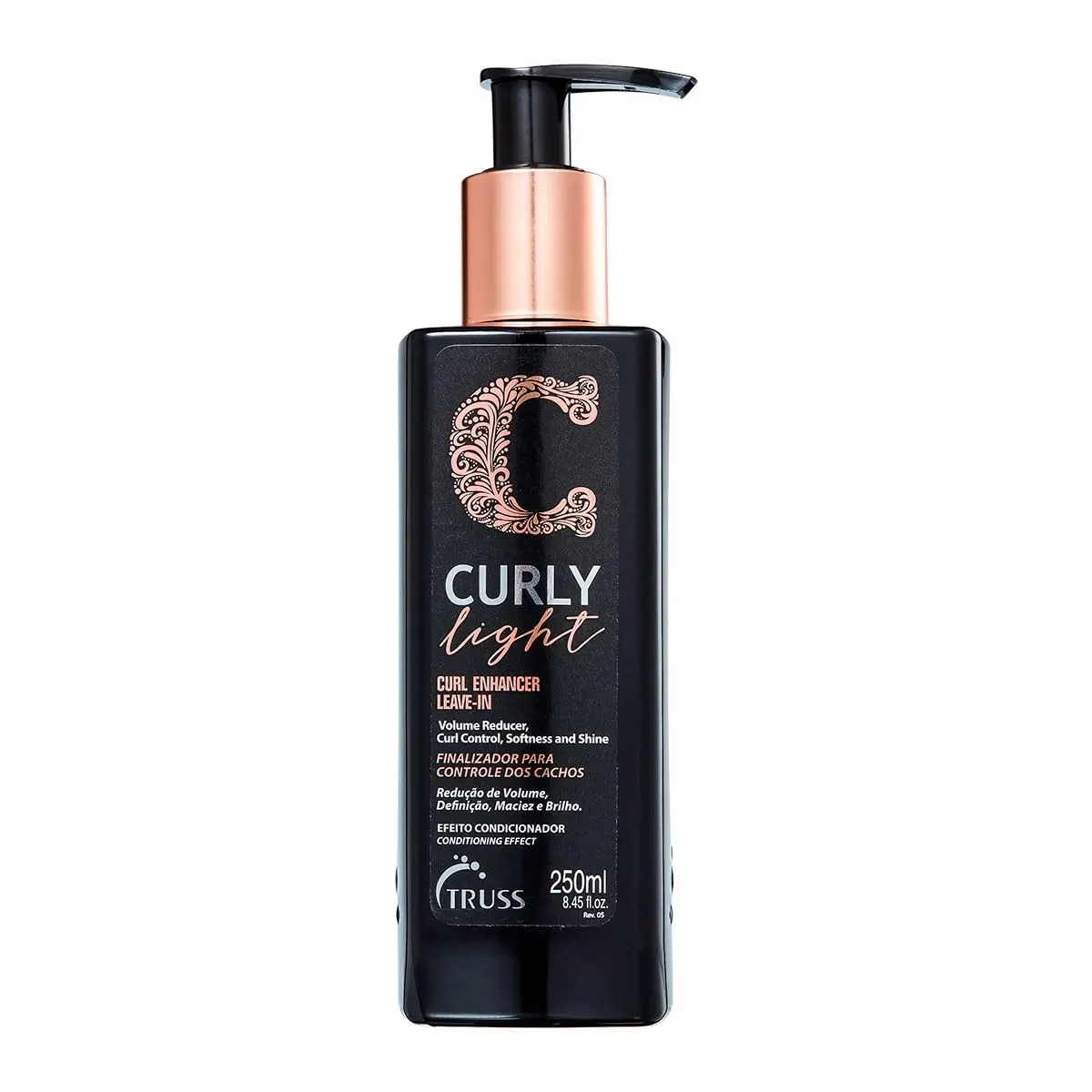 Truss Curly Light | Ativador de Cachos para Definição, Hidratação e Controle de Frizz | 250ml