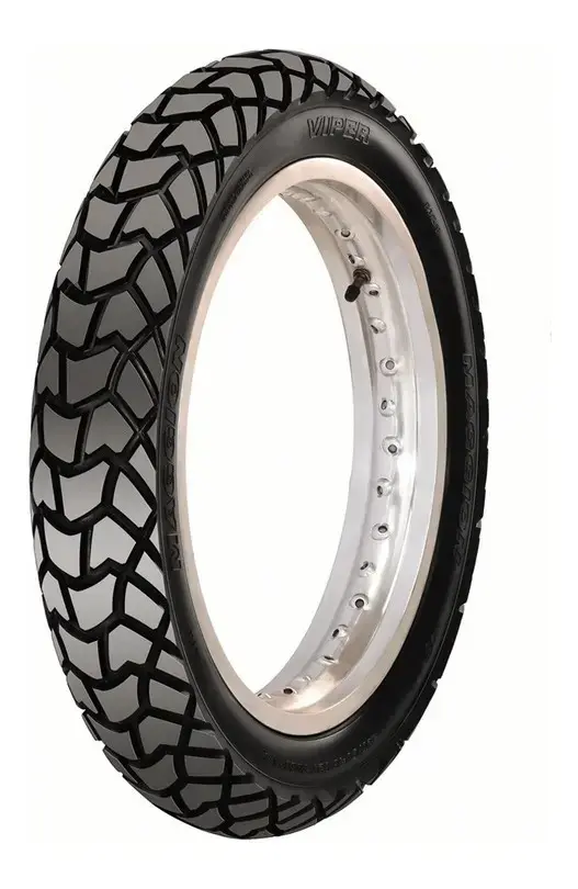 Pneu traseira para moto Maggion Viper para uso com câmara de 110/90-17 T 60 x 1 unidade - 1