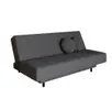 [APP] Sofá-Cama Casal 3 Lugares Jimmy Suede - Grafite - 1