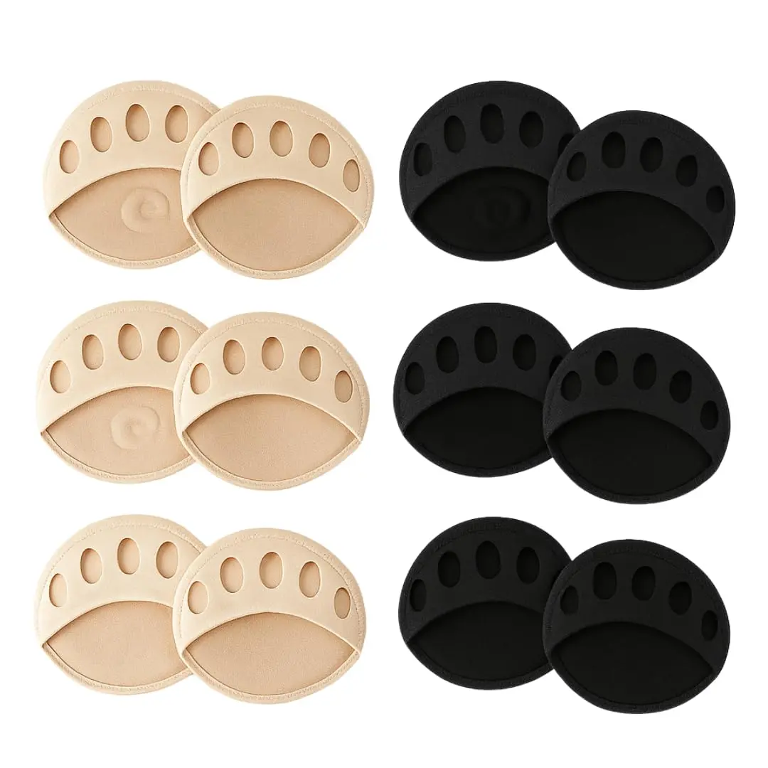 Kit 6 Pares Almofada Protetora para Pés – Conforto Invisível Anti-dor para Salto Alto