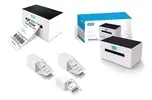 Kit Impressora Térmica Knup + 100 Etiquetas Branco