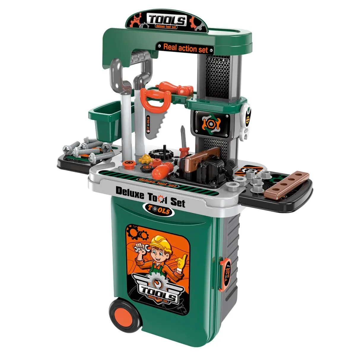 Bancada Maleta de Ferramentas Infantil Deluxe ReplayKids - 1