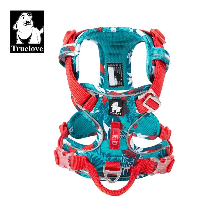 Truelove Petador para cães à prova de explosão Camuflagem Nylon reflexivo Edição especial e versão de atualização fácil de ajustar TLH5653 - 1