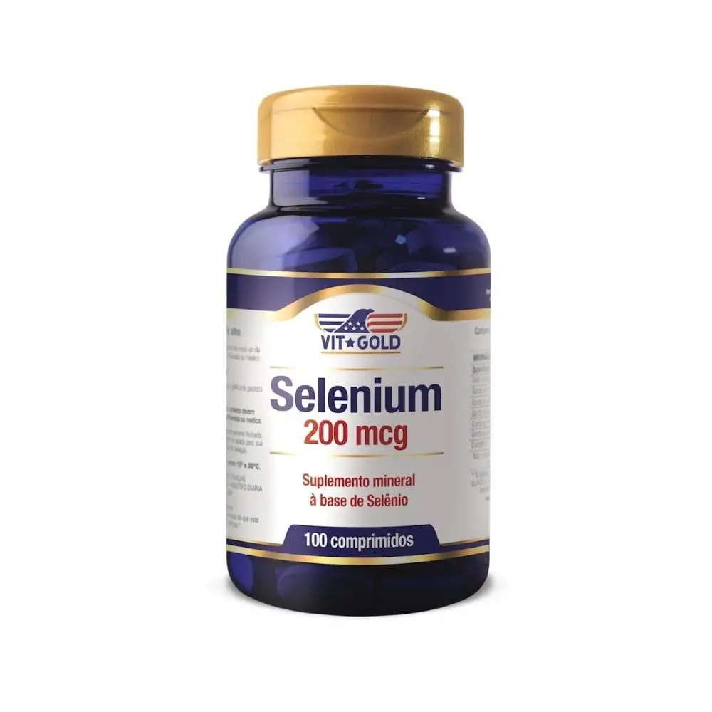 Selênio 200mcg Vitgold 100 comp. - 1