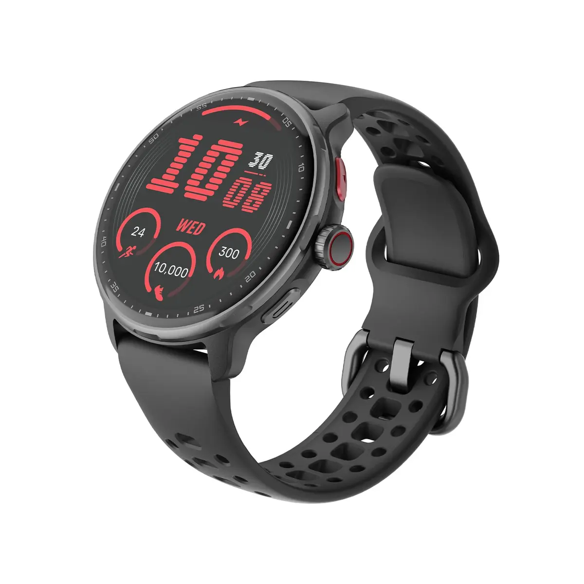 SmartWatch GPS FB050, Relogio Smartwatch Masculino e Feminino, 1,43 polegadas HD AMOLED, chamada Bluetooth, Esportivos relógio com voz por IA, Compatível com Android iOS, 2 Pulseiras Preto