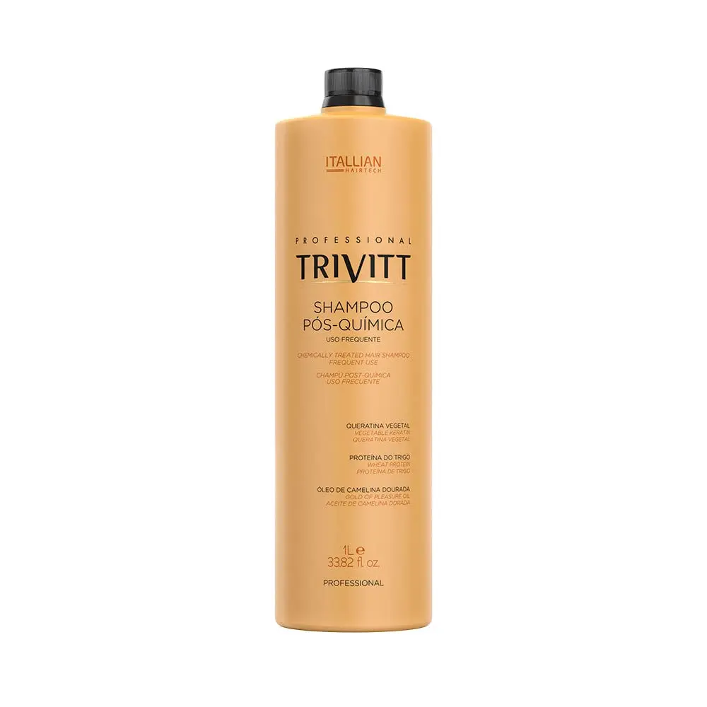 Itallian Hairtech - Shampoo Pos Quimica Uso Frequente Trivitt 1L 2023 - 1