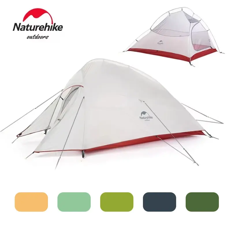 Brasil Barraca Ultralight Naturehike Cloud Up 1 2 3 Pro para 1 2 3 Pessoas, Impermeável, para Caminhadas e Praia, em Nylon 20D 210T barraca de camping barraca prova d'água,tenda de praia,barraca 2 pessoas