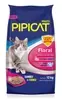 Areia Higiênica Pipicat Antiodor Floral 12 Kg - 1