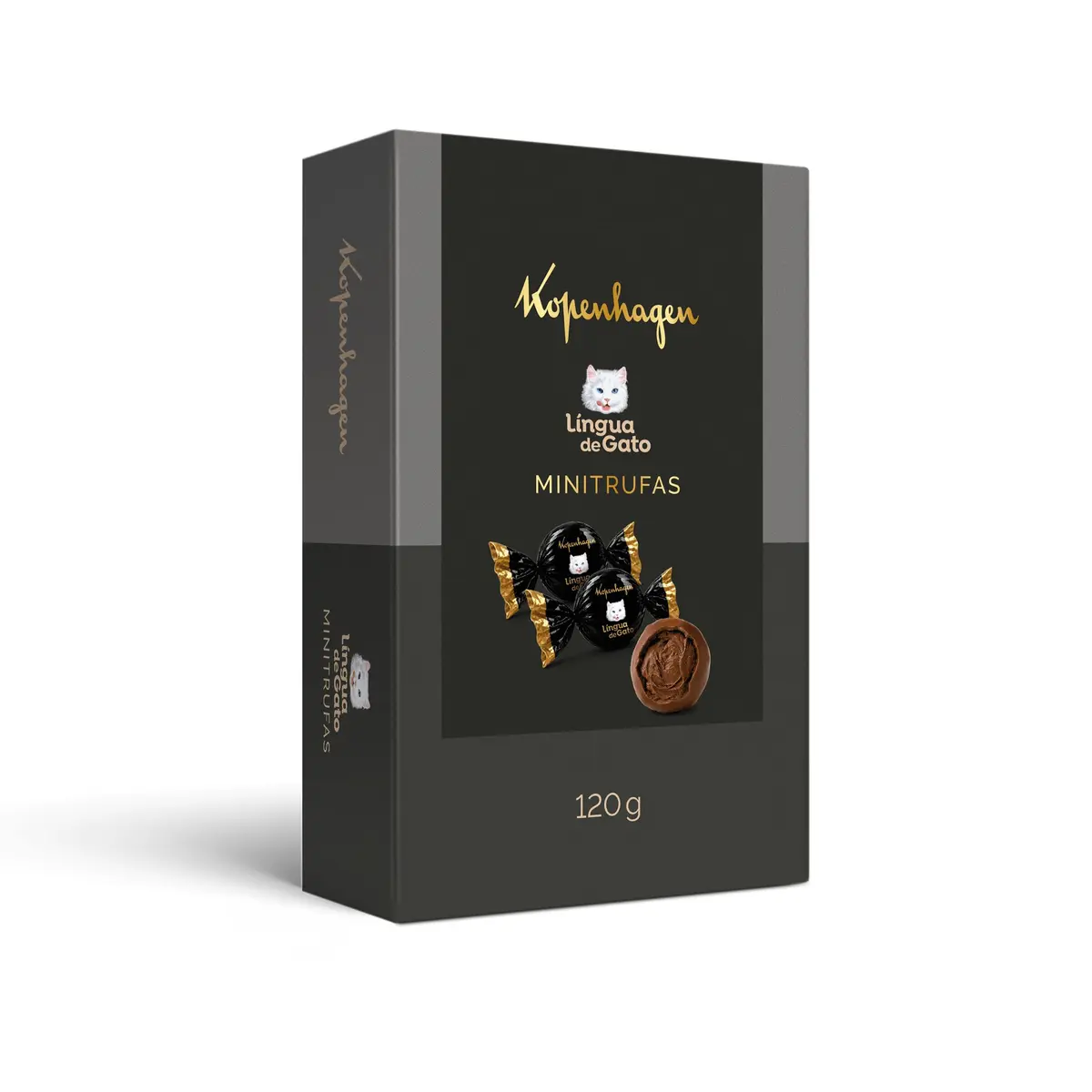 Trufas Kopenhagen Língua de Gato 120g - 1