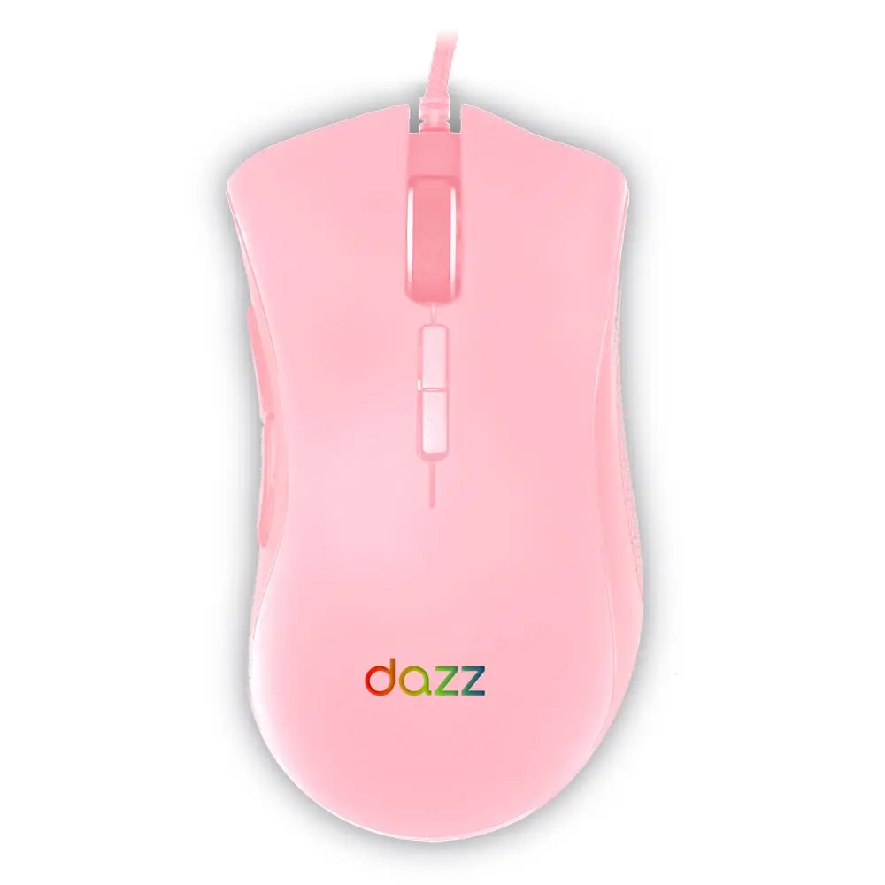 Mouse Gamer Dazz Mizard 12000DPI USB 2.0 Rosa | 12000DPI, USB 2.0