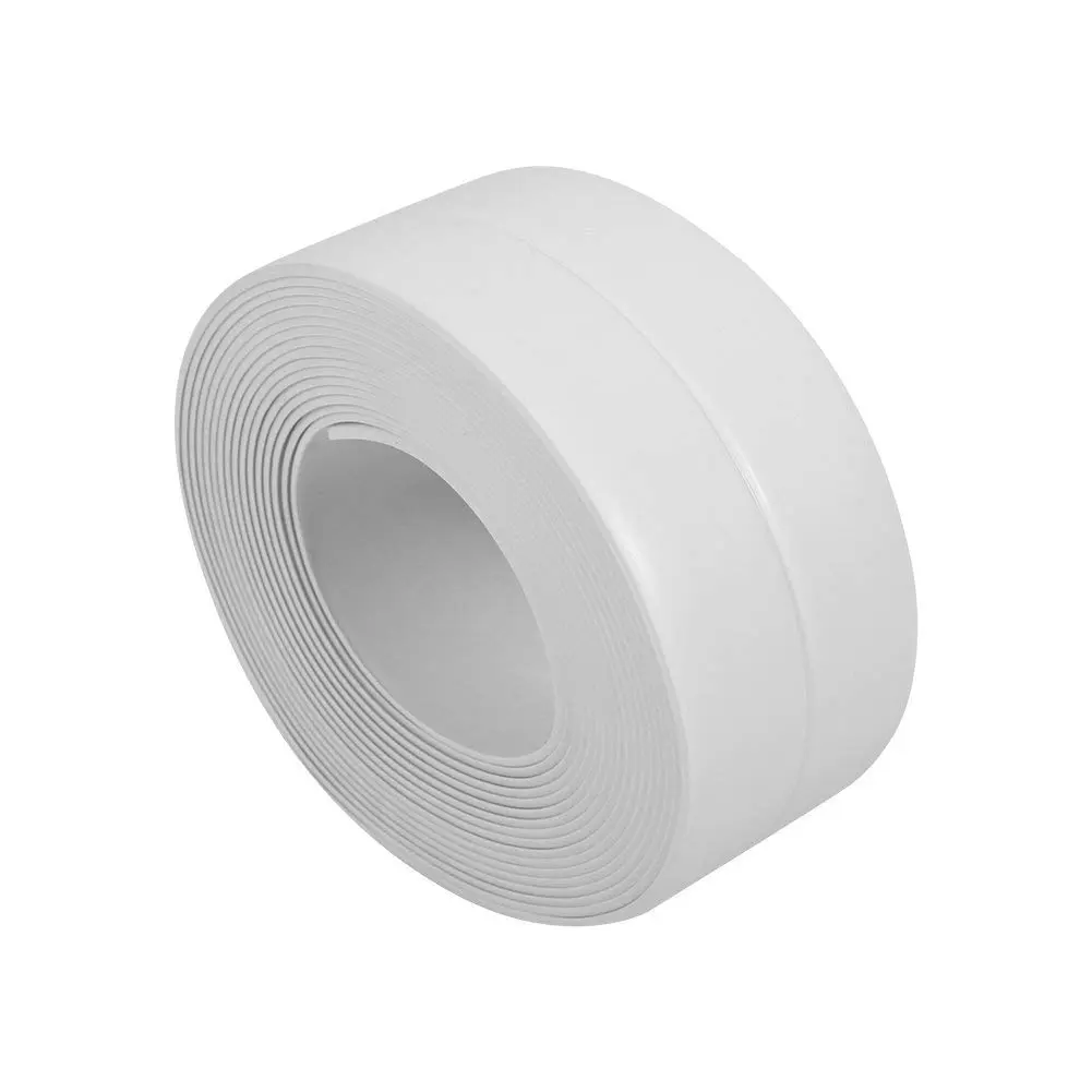 Fita Selante 3 Metros de PVC Impermeável Para Uso Doméstico Portas, Janelas, Sala, Cozinha, Banheiro Adesivo De Silicone Premium DUPIN