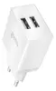 Carregador De Parede 2 X Usb 2,1a Branco - Geonav - 1