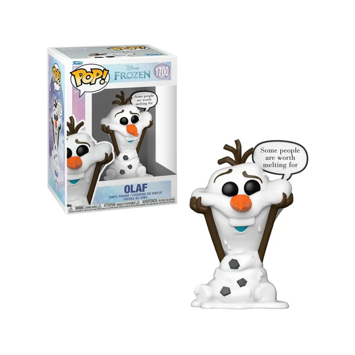 Candide, Boneco, Funko POP! Olaf, Sayings Disney Frozen - 9 cm - 1
