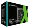 Fonte GameMax 700W GX700W 80 Plus Gold Preto - 1
