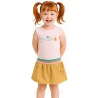 Infantil - ALPHABETO Blusa Menina - Lá no Meu Castelo