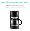 Cafeteira Elétrica 30 Xícaras Preta - 1