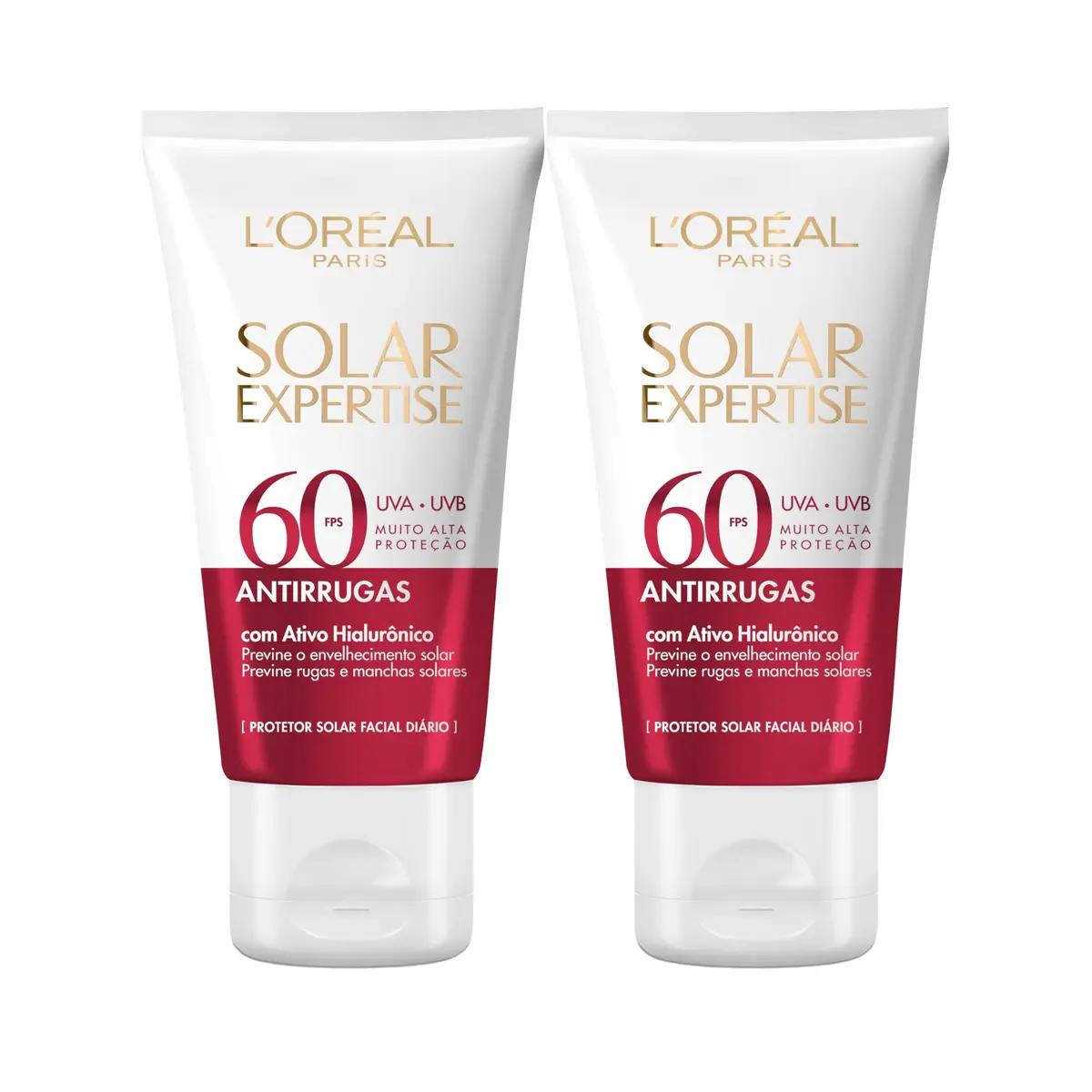 L'Oréal Paris Solar Expertise Kit Protetor Solar Antirrugas FPS 60, 40g - 1