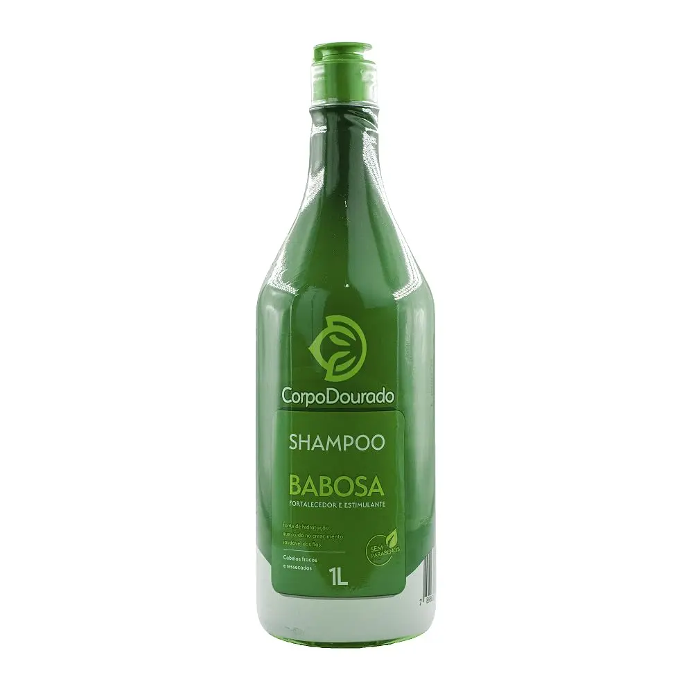 Corpo Dourado - Shampoo com Babosa - Fortalecedor e Estimulante - 1l - 1