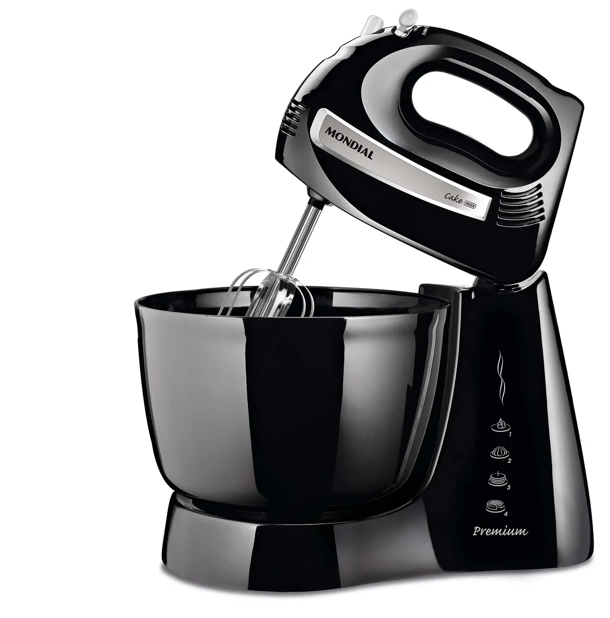 MONDIAL Batedeira Cake Premium, Preto, 500W, 110V - B-50-B
