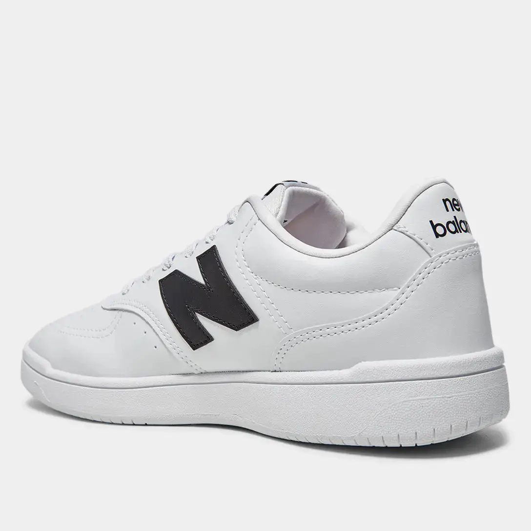 Tênis New Balance BB80 blancas/negras - adulto para Homem thumbnail 3